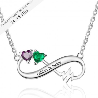 The Infinite Heartbeat Necklace