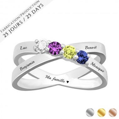 The Interlaced Family Ring