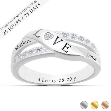 The LOVE Engagement Ring
