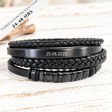 The DANNY BLACK Bracelet