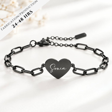 LE BRACELET KORALY NOIR