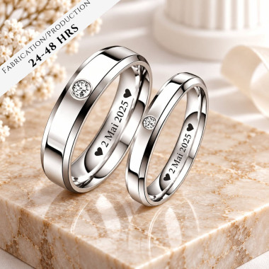 CELESTINE COUPLE RING