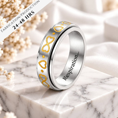 THE NATHALYA RING (SPINNER RING)