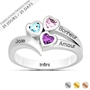 The United Love Family Ring