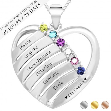 The Beloved Family Pendant