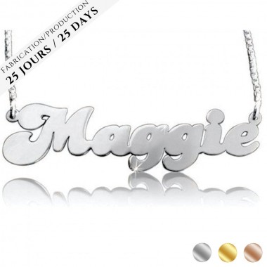 The Bubble Name Necklace
