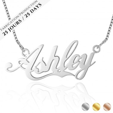 The Underlined Name Necklace