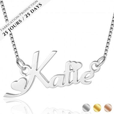 The Name Necklace My Little Heart