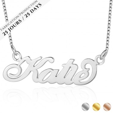 The Carrie Style Name Necklace