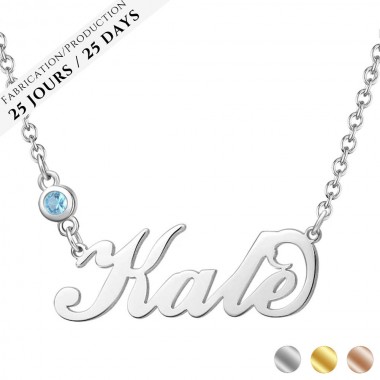 The Classic Birth Name Necklace
