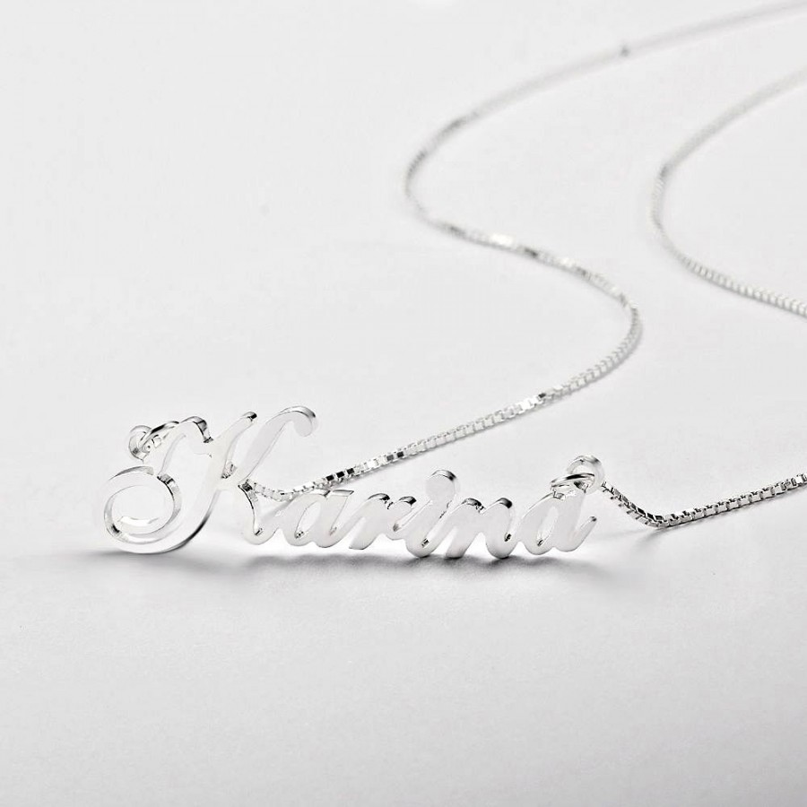 Classic name necklace hotsell