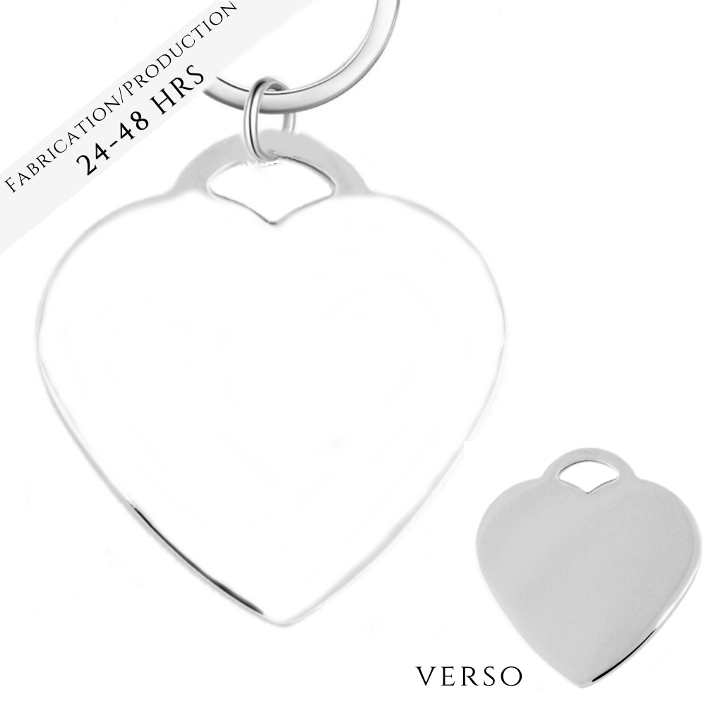 The Tiffany Photo Heart Key Chain